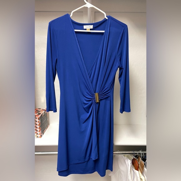 Calvin Klein Blue Dress - Picture 1 of 2